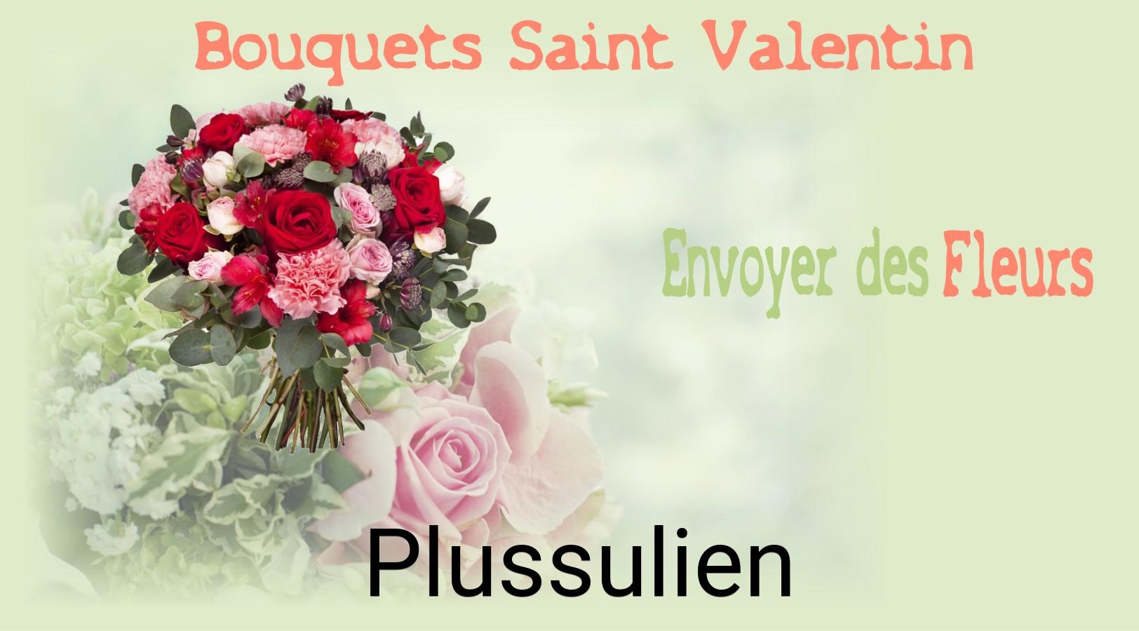 Roses de Saint-Valentin livrées à Plussulien